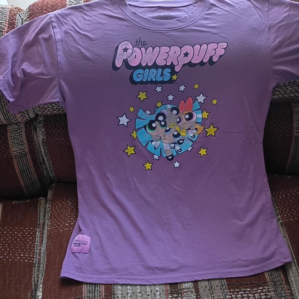 The Powerpuff Girls Purple Graphic Tee